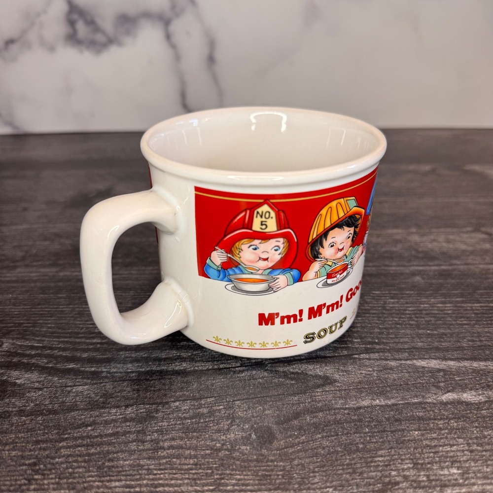 Campbell Soup Kids Mug 1997 Westwood M'm M'm Good Vintage Soup Cup - Picture 3 of 8